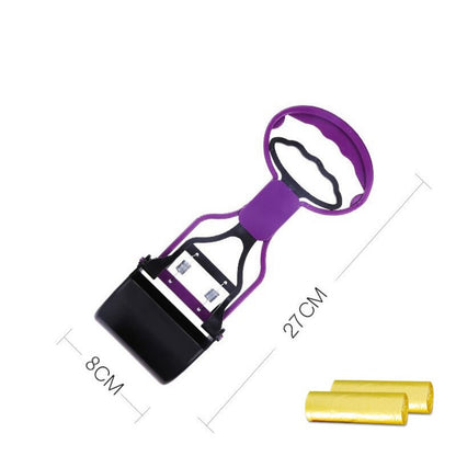 Recogedor plegable GoldWalk mediano de 27 cm con bolsas